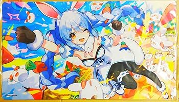 Amazon.co.jp: 兎田ぺこら ホロライブ プレイマット ラバーマット 誕生