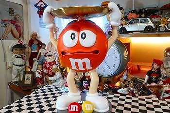 Amazon.co.jp: m&m's M&M's Orange Candy Tray, Store Display : Home
