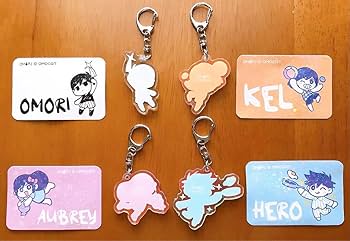 Amazon.co.jp: OMORI ボスラッシュ アクリルキーホルダー オモリ