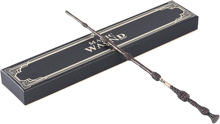 Amazon | MUMAREN ダンブルドア 杖 ニワトコの杖 魔法の杖 魔法学校風