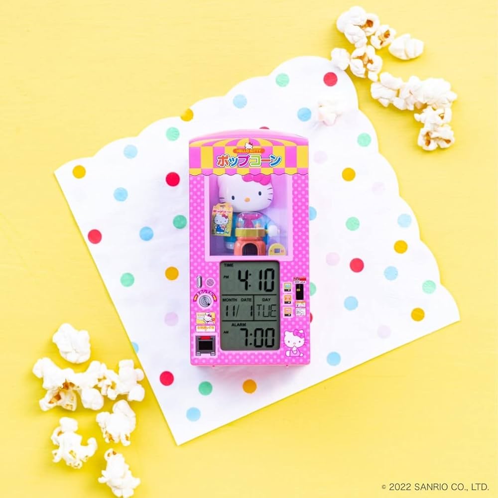 Amazon.co.jp: ハローキティのポンポンパック目覚まし時計BOOK