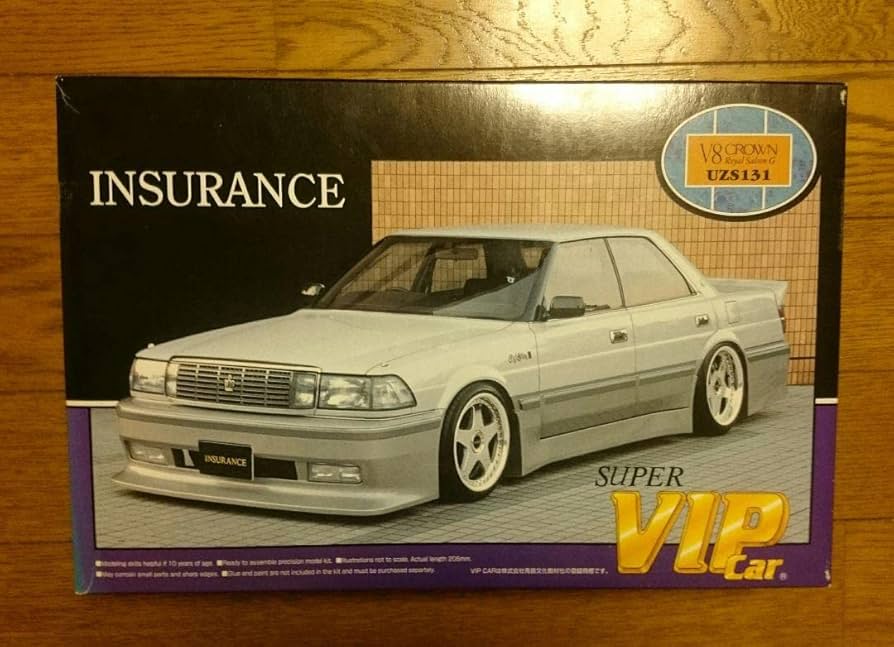Amazon.co.jp: 当時品アオシマインシュランス13*クラウン未組立 : おもちゃ