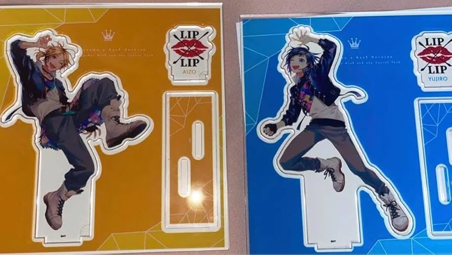 LIP×LIP 染谷勇次郎 柴崎愛蔵 アクリルスタンド Amazon.co.jp