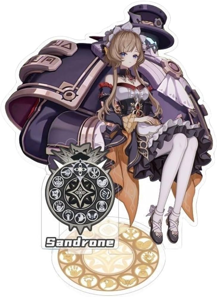 Amazon.co.jp: 原神 サンドローネ アクリルスタンド ファデュイ執行官
