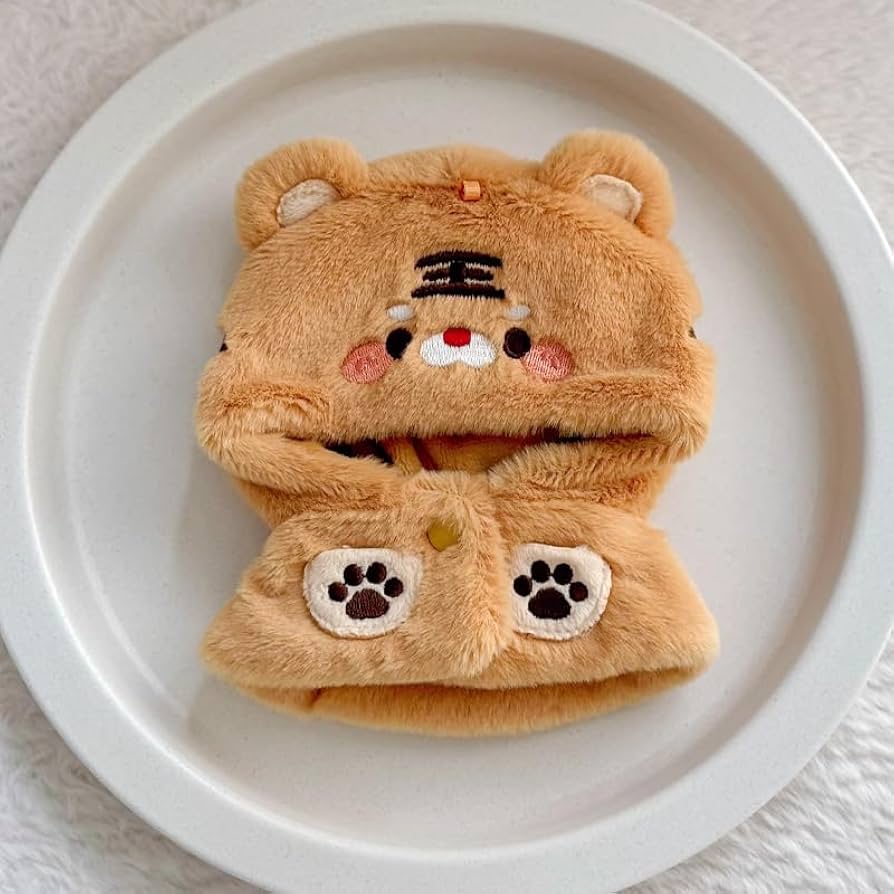Amazon.co.jp: もこもこアニマル着ぐるみ 10cm用 虎 ぬい服 着ぐるみ
