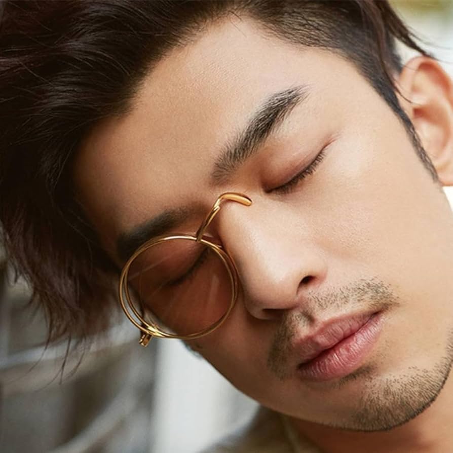 Amazon.co.jp: 片眼鏡 モノクル コスプレ 丸型 右目用 レトロ 怪盗