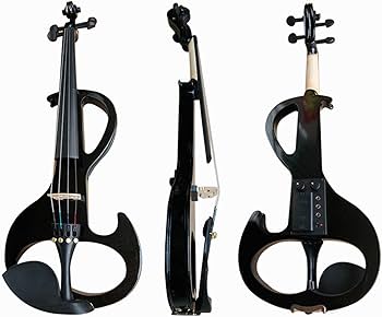 Amazon | Freneci エレキヴァイオリン 無垢材 サイレント バイオリン