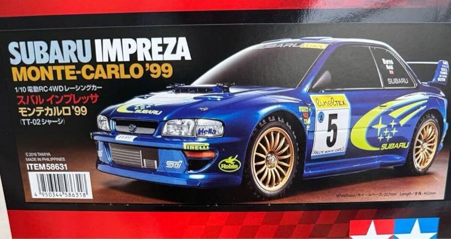 Amazon | タミヤ インプレッサ モンテカルロ99 ボディ タイヤ ホイール