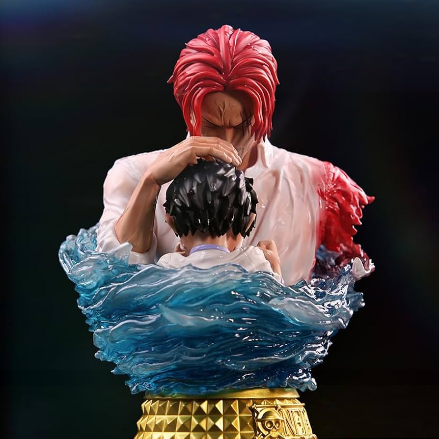 Amazon.co.jp: 赤髪のシャンクス モンキー・D・ルフィ フィギュア ノン