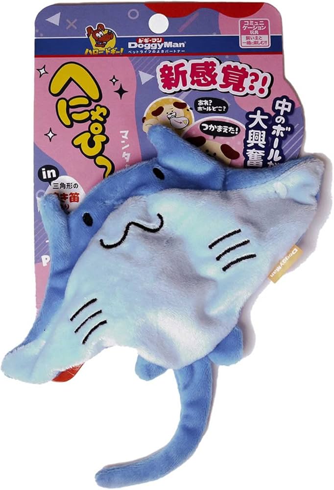 Amazon.co.jp: ドギーマン へにゃぴー マンタちゃん : おもちゃ