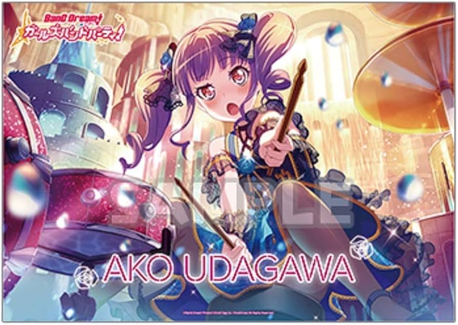 Amazon.co.jp: セガ限定 BanG Dream! A2 クリアポスター Roselia