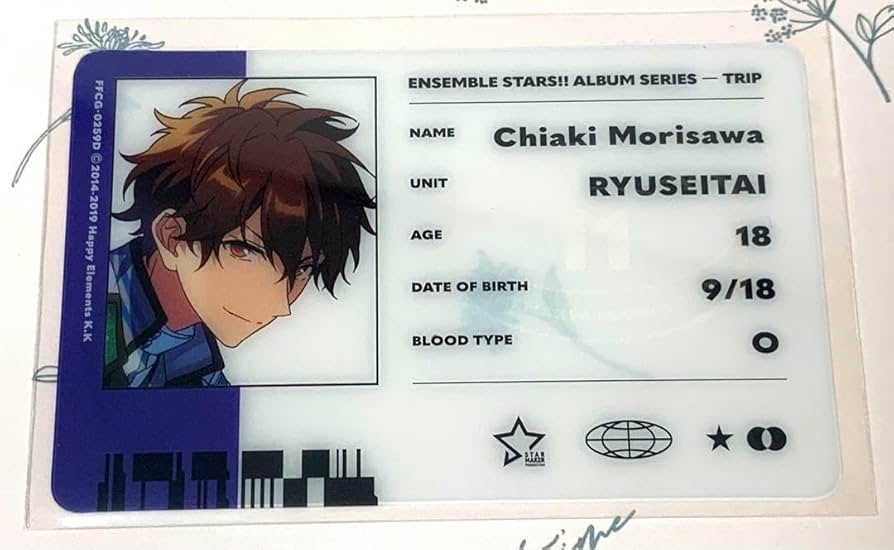 Amazon.co.jp: 守沢 千秋 IDカード1枚あんスタ アルバム TRIP アルバム