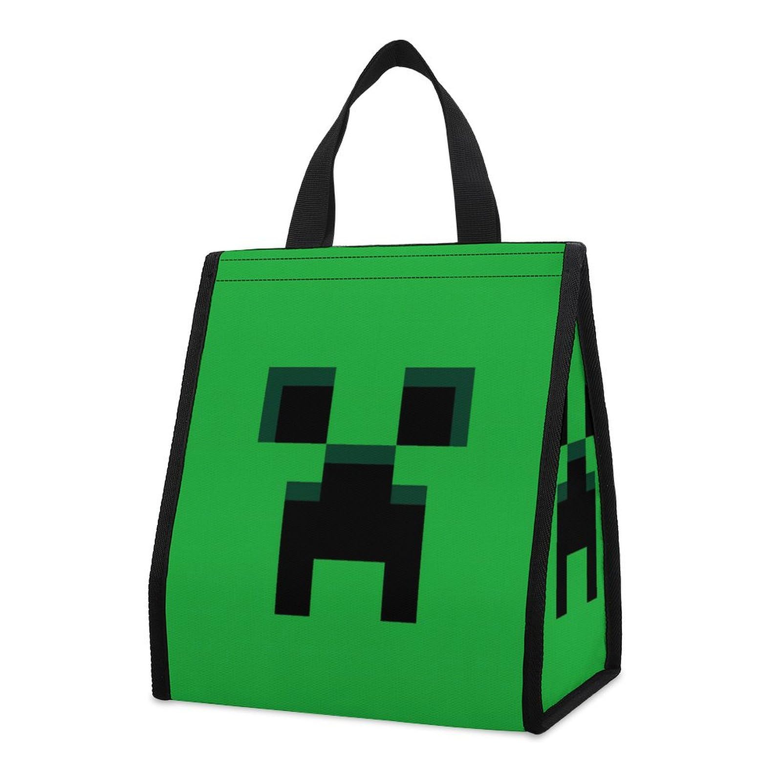 Amazon | マイクラランチバッグ 保冷 保温 折りたたみ 子供用 お弁当