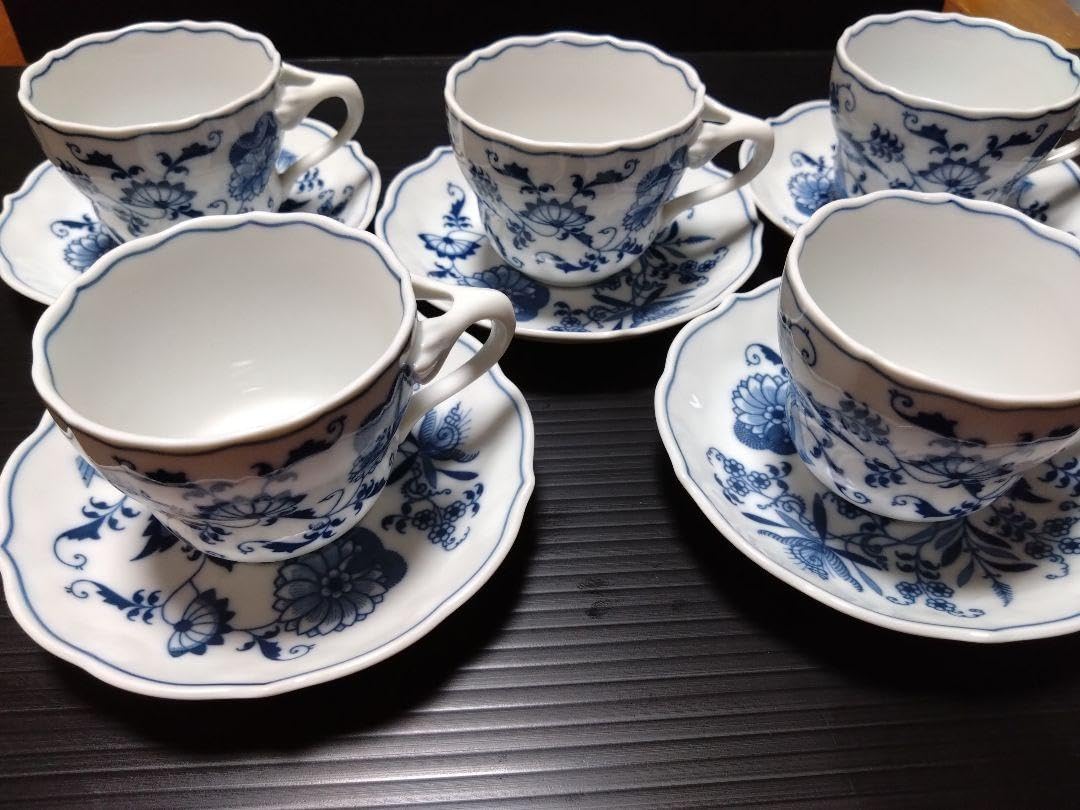 Amazon.co.jp: Blue Danube ブルーダニューブ カップ＆ソーサー 5客