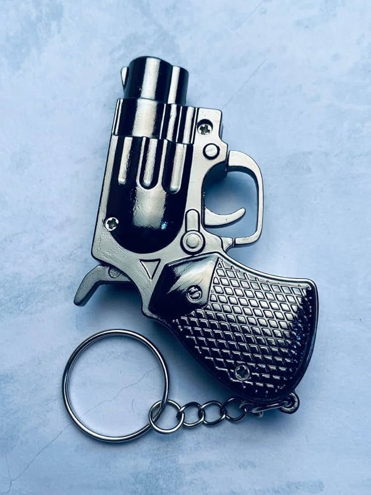 Amazon.co.jp: ガスライター拳銃型ライター リボルバー型ターボ