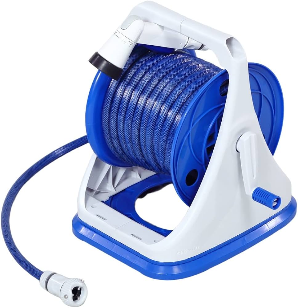 Amazon | グリーンライフ ホース ホースリール 20m 回転台座付き