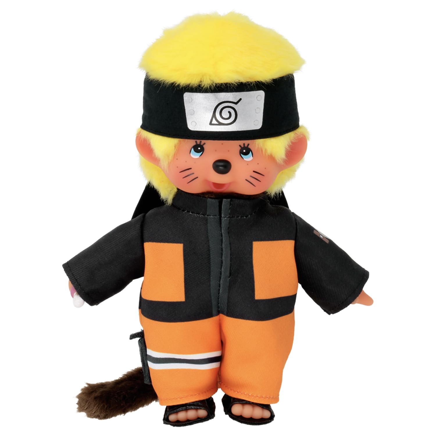 Amazon.co.jp: Bandai - Monchhichi - Peluche Monchhichi Naruto