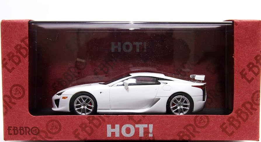 Amazon | エブロ 1/43 Lexus LFA WHITE 完成品 | ミニカー・ダイ