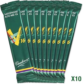 Amazon.co.jp: バンドーレン アルトサックスリード V16 :3 (10枚入