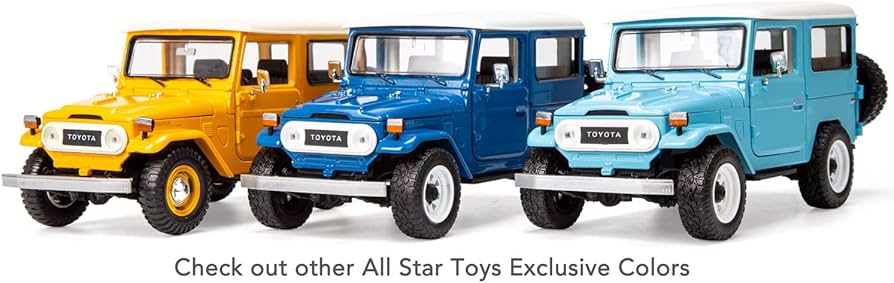 All Star Toys Exclusive Toyota Land Cruiser FJ40 Royal Blue with