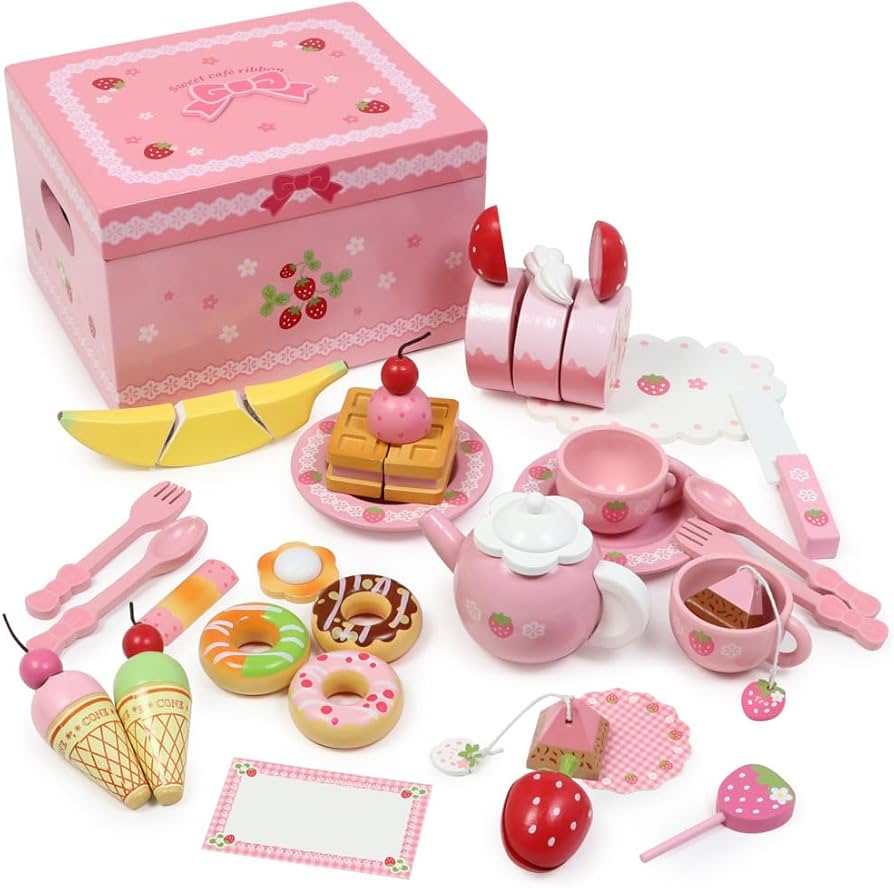 Amazon | マザーガーデン 木製 おままごと 野いちご デラックス