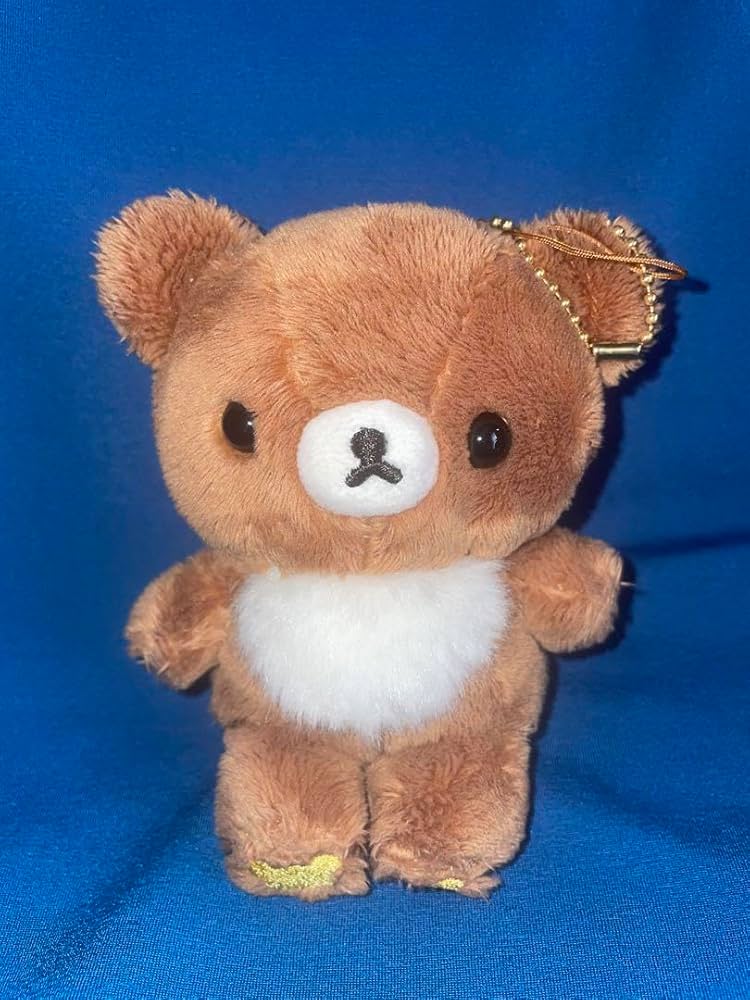 Amazon.co.jp: チャイロイコグマ ぶらさげぬいぐるみ キーホルダー