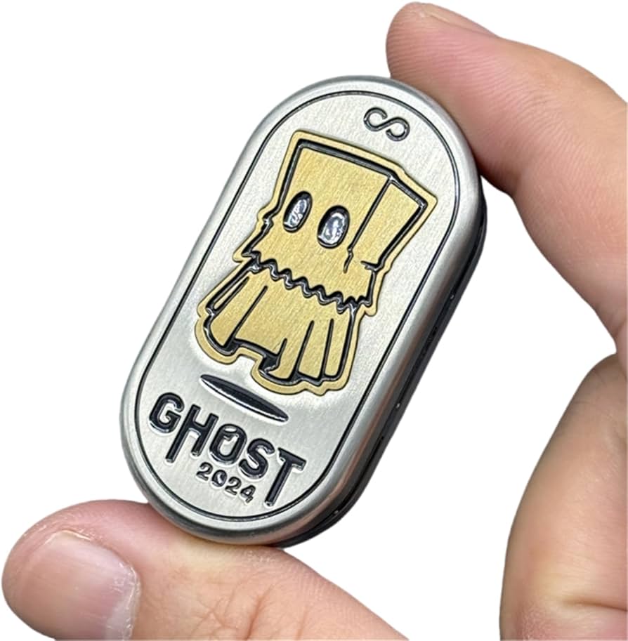 Amazon.co.jp: Novel Ghost EDC フィジェットスライダー ジルコニウム