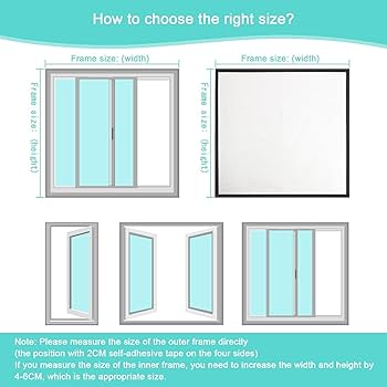 Amazon | 60x145cm,網戸 虫よけネット 防虫ネット 簡易網戸 換気 木製