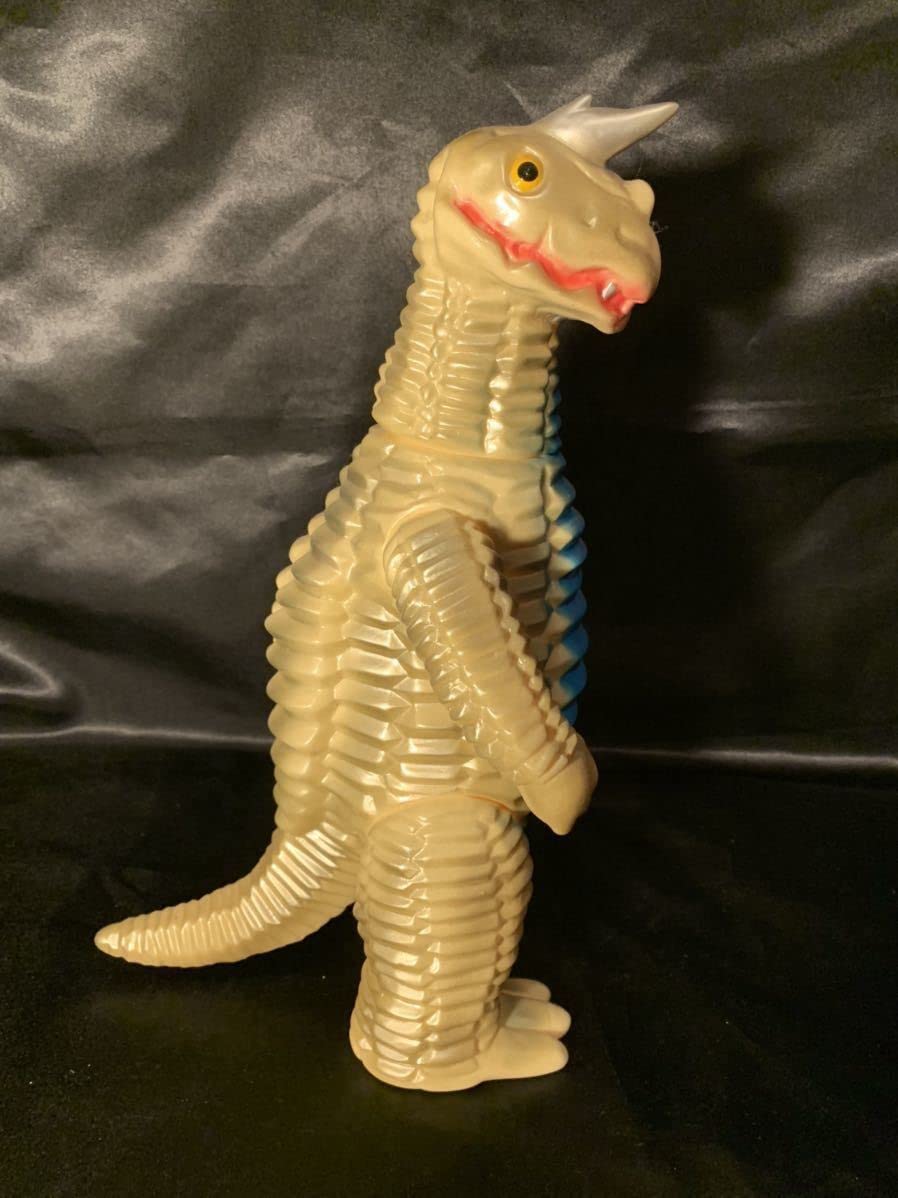 Amazon.co.jp: マルサン 450 アボラス ソフビ 当時物 怪獣 レッド