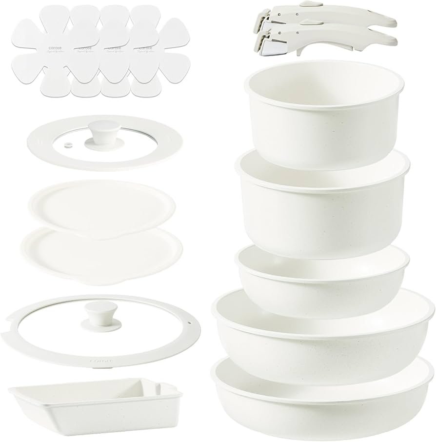 Amazon.co.jp: CAROTE カローテ フライパン セット 16点 IH対応 ガス火