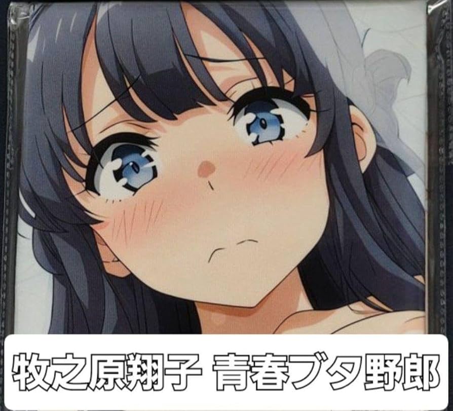 Amazon.co.jp: 牧之原翔子 青春ブタ野郎 バスタオル タペストリー