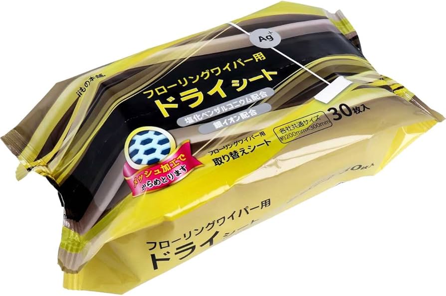 Amazon.co.jp: フローリングワイパー用ドライシート 30枚入 : ドラッグ
