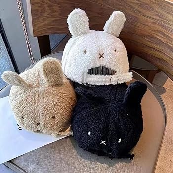 Amazon | [トライオージアー] RZFZ ウサ耳 ファーキャップ レディース