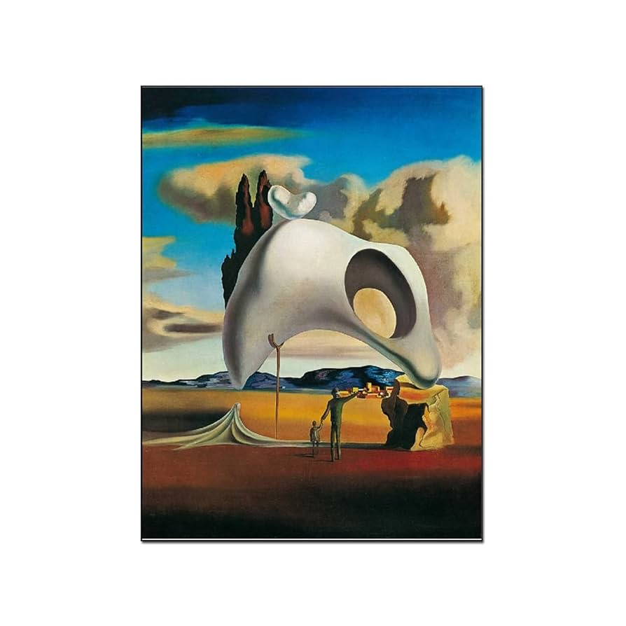 他の方発送×シュルレアリスム 古物 油彩画 antique 他の方発送×シュル