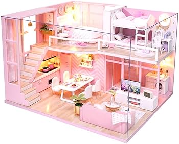 Amazon | moin moin 1/24 ドールハウス ミニチュア 手作りキット