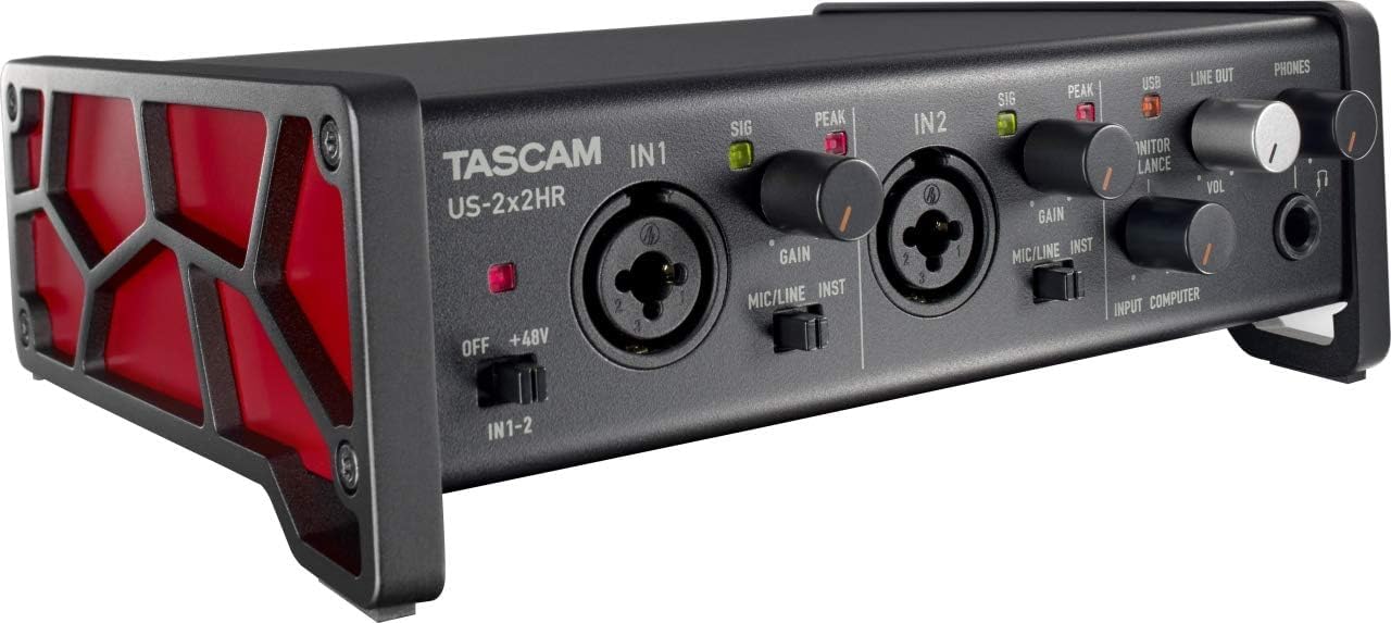 Amazon.co.jp: TASCAM(タスカム) US-2X2HR 2Mic, 2IN/2OUT 24bit