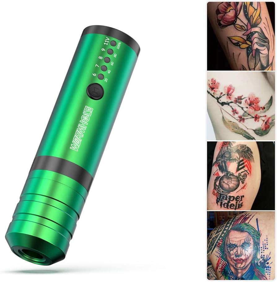 Amazon | Wormhole タトゥーガン ワイヤレス タトゥーペン マシン
