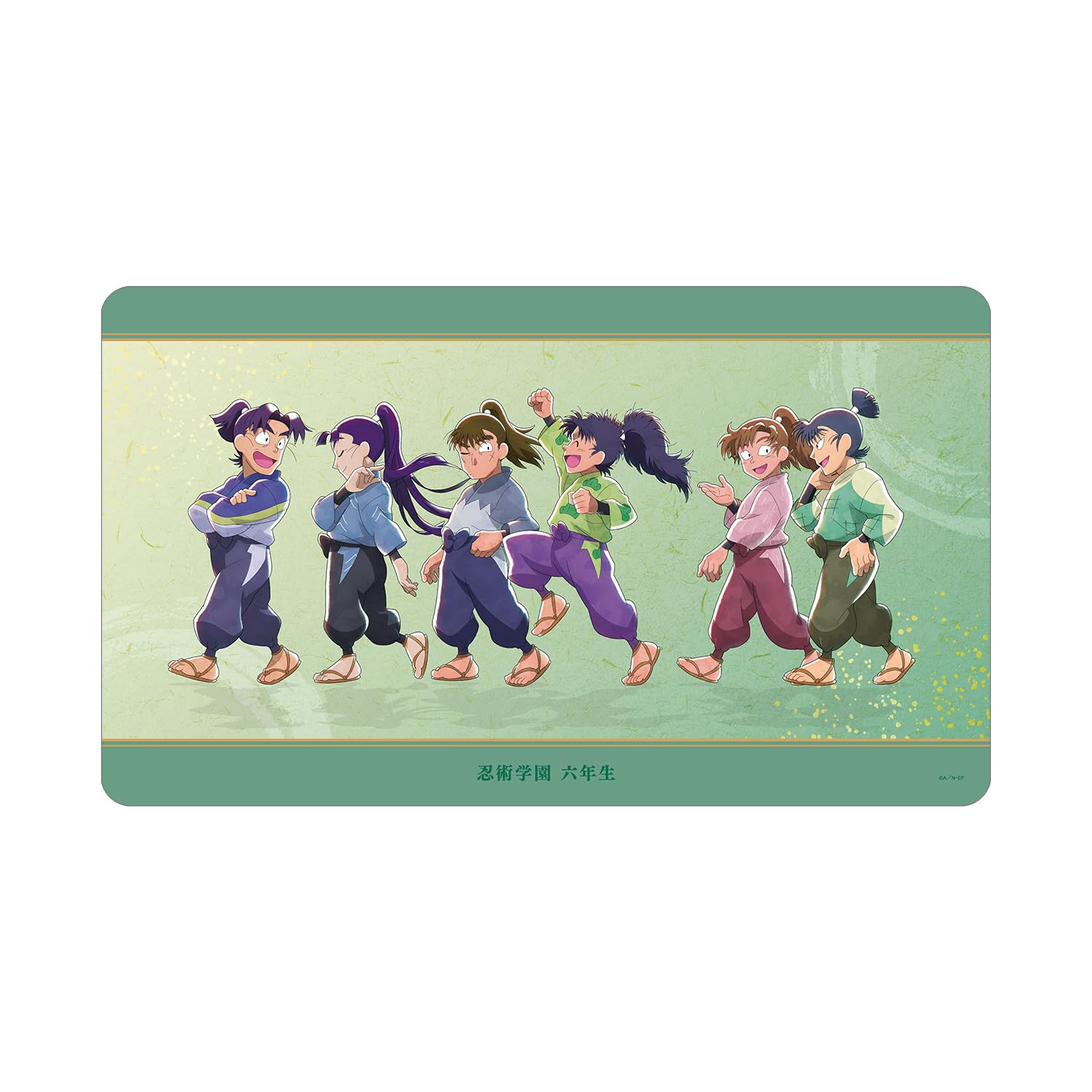 Amazon.co.jp: 忍たま乱太郎 描き下ろし 六年生集合 みんなで歩むの段