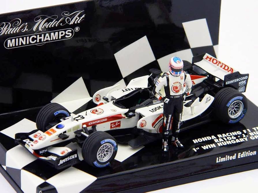 Amazon | Minichamps DP 1/43 ホンダF1 RA106バトン初優勝2006
