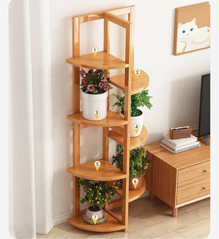 Amazon.co.jp: [ムリョ] フラワースタンド 室内 花台 屋外 鉢スタンド