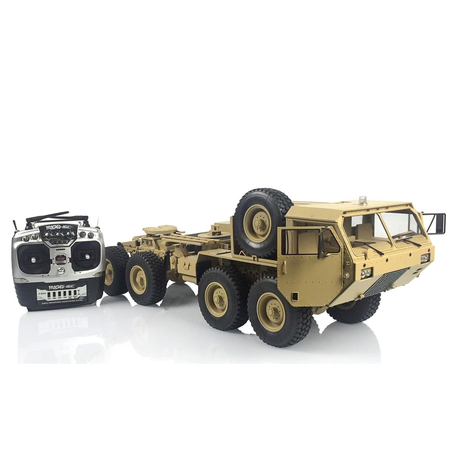wheelfun 1/12 8X8 RC Military Truck P802 Radio Control Car Metal
