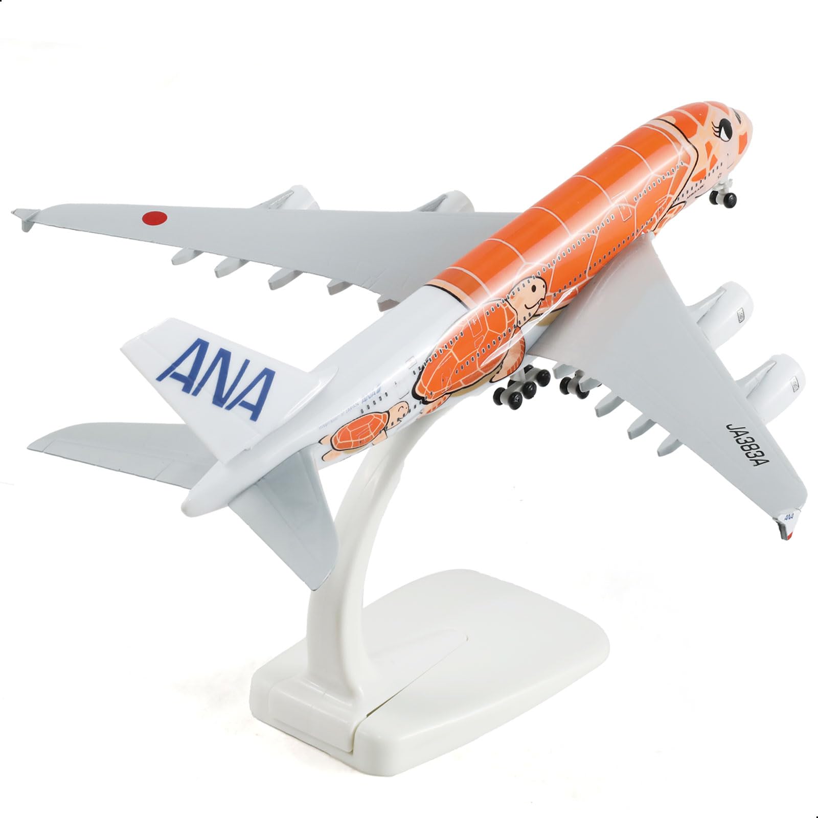 Amazon.co.jp: QIYUMOKE A380 1/300 ANAカラー オレンジ タートル