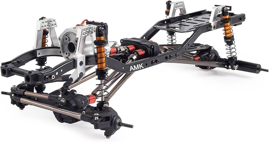 Amazon.com: Chassis Frame Set Wheelbase 313mm with 2 Speed