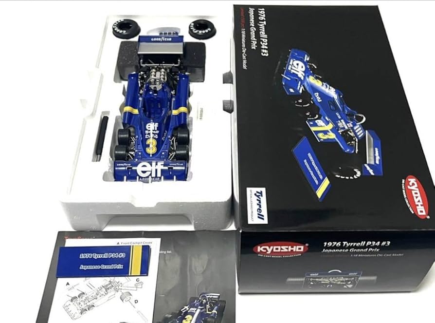 Amazon.co.jp: 京商 ミニカー 1/18 ティレル 日本GP 1976 Exoto