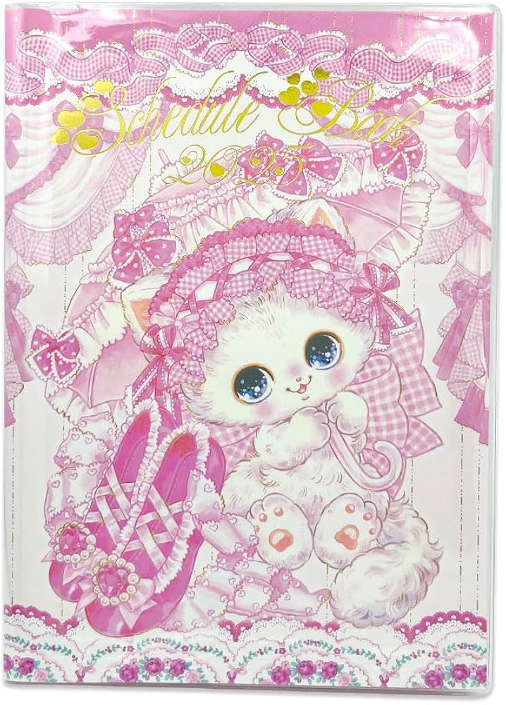 Amazon.co.jp: クローズピン 飴ノ森ふみか 手帳 2025年 B6 マンスリー