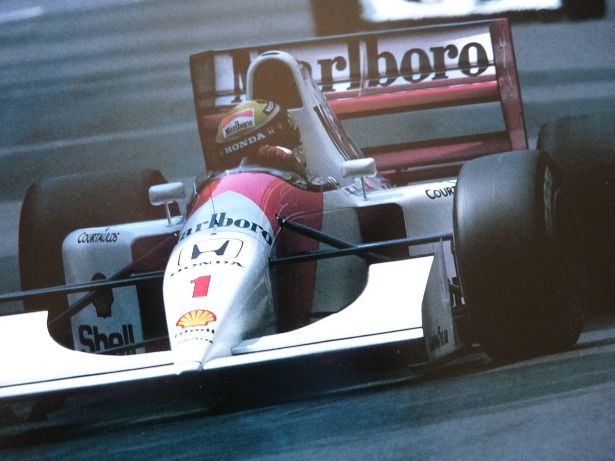 Amazon.co.jp: ホンダ製ポスター ホンダF1 1992年 マクラーレンMP47