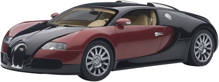 Amazon.co.jp: AUTOart 1/18 ブガッティ ヴェイロン #001 レッド