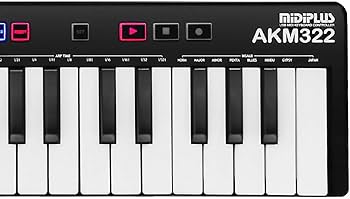 Amazon | AKM322 32-Key Midiキーボードコントローラ DTM定番ソフト