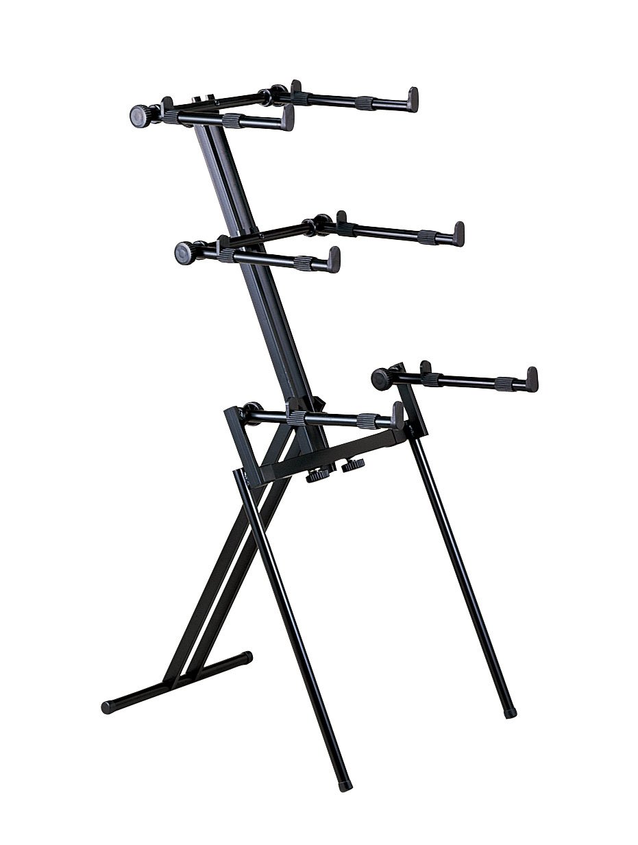 Amazon | キクタニ (Kikutani) 3段 キーボードスタンド ブラック AKB