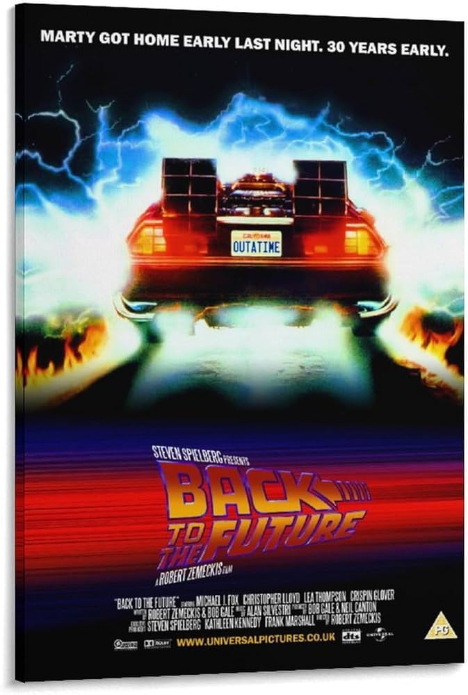 Amazon.co.jp: バック・トゥ・ザ・フューチャー - 映画ポスター